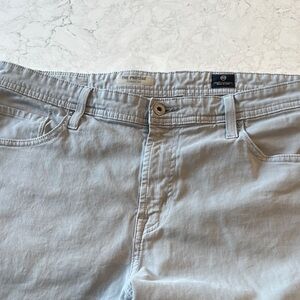 Light Gray Casual Pants